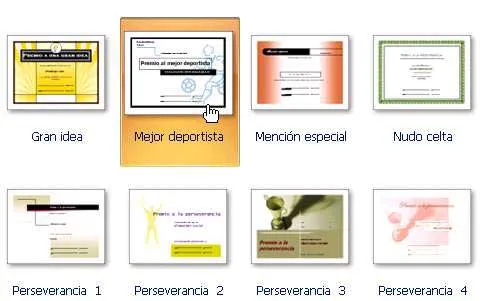 aulaClic. Curso gratis de Microsoft Publisher 2007. 4 - Diseños de ...