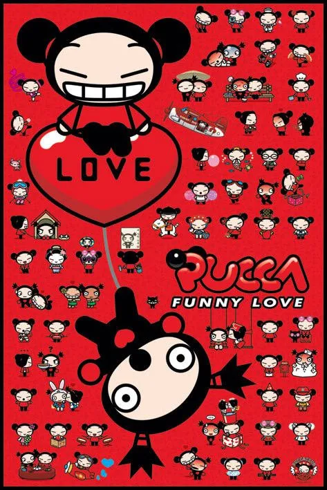 Pucca - collage pósters / láminas - Compra en EuroPosters Pucca - collage pósters / láminas - Compra en EuroPosters