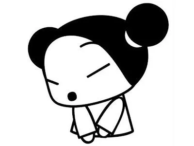 Pucca: Dibujos de Pucca para colorear