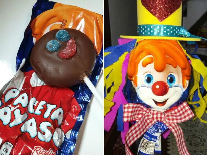 Así es cómo puedes decorar una paleta payaso para fiestas infantiles Así es cómo puedes decorar una paleta payaso para fiestas infantiles