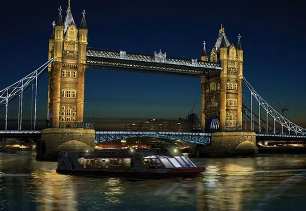 El Puente de la Torre de Londres se iluminará con tecnología LED ...