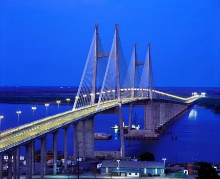 Puentes colgantes y atirantados: PUENTES DEL MUNDO Puentes colgantes y atirantados: PUENTES DEL MUNDO