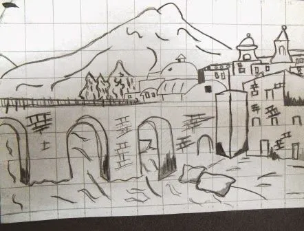 PUERTAS A LA IMAGINACIÓN: Dibujo con la cuadrícula PUERTAS A LA IMAGINACIÓN: Dibujo con la cuadrícula