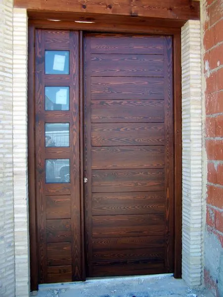 Puertas de madera para exterior