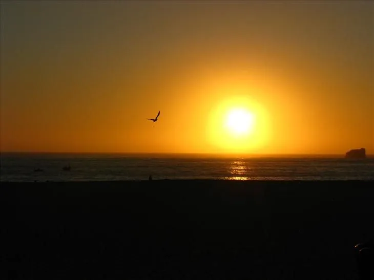 Puesta de sol en Nazaré (Portugal) | Paisajes | Consultoría ...