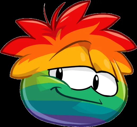 Puffle Multicolor - Club Penguin Wiki