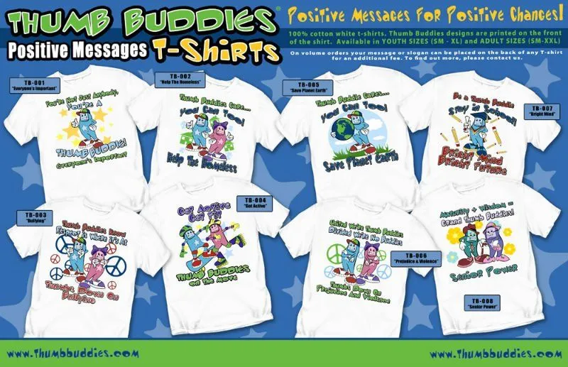 Pulgar amigos positivo mensajes camisetas-Camisas y tops para ... Pulgar amigos positivo mensajes camisetas-Camisas y tops para ...