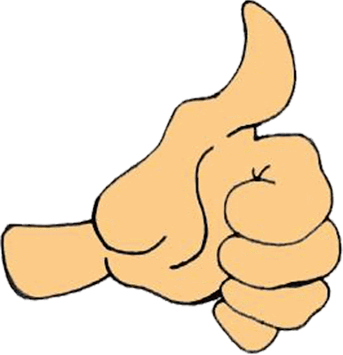 ... pulgar hacia arriba, no hay nada más positivo que un pulgar hacia ... pulgar hacia arriba, no hay nada más positivo que un pulgar hacia