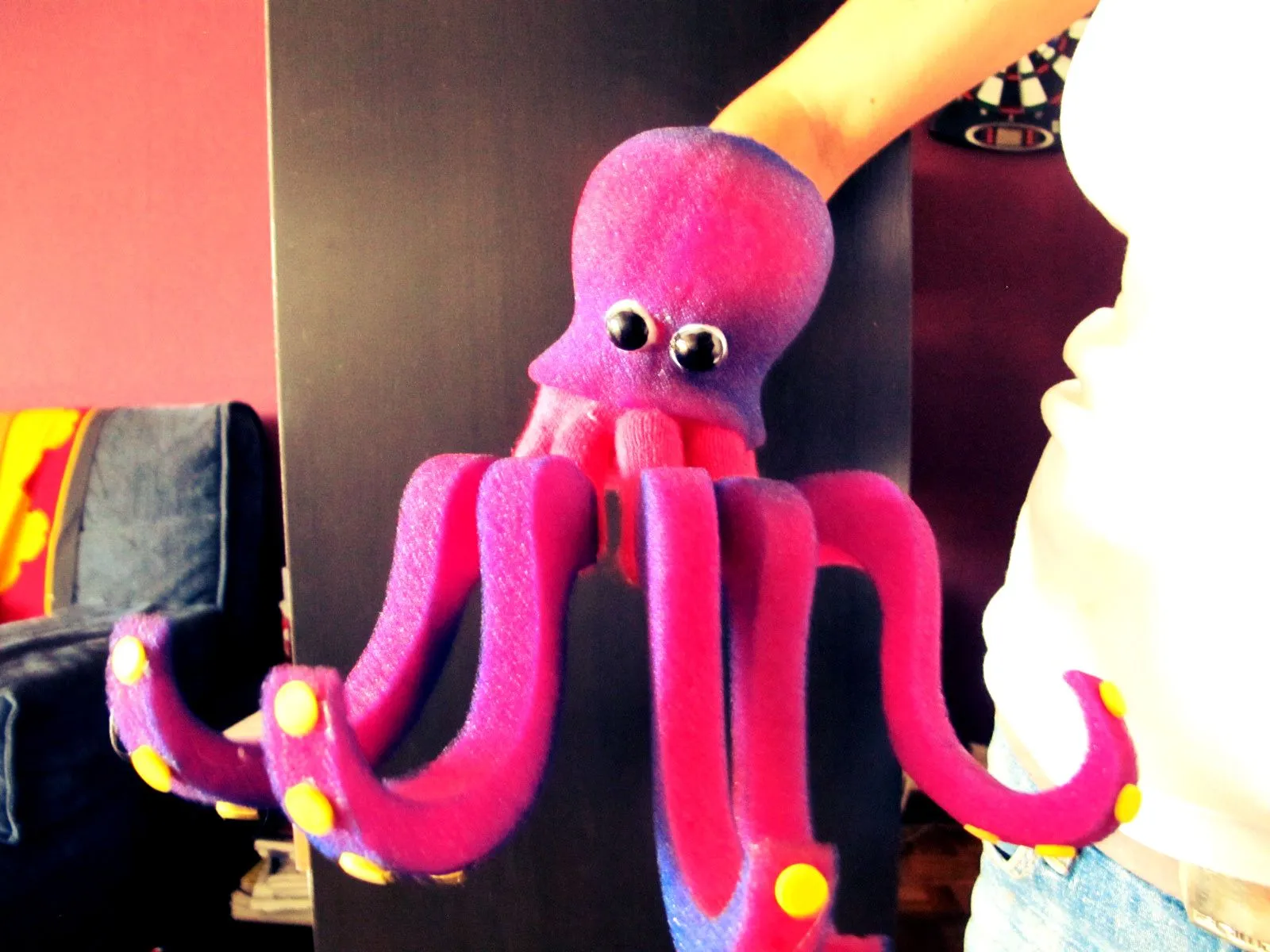 El pulpo rosa | Con las manos del revés