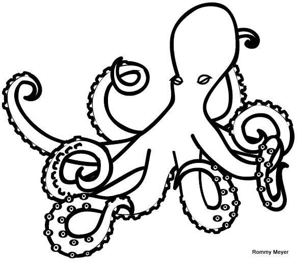 Dibujos pulpos - Imagui