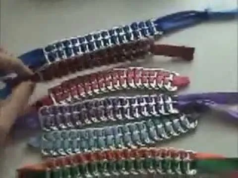 Pulsera de anillas de latas /TUTORIAL❤ - YouTube