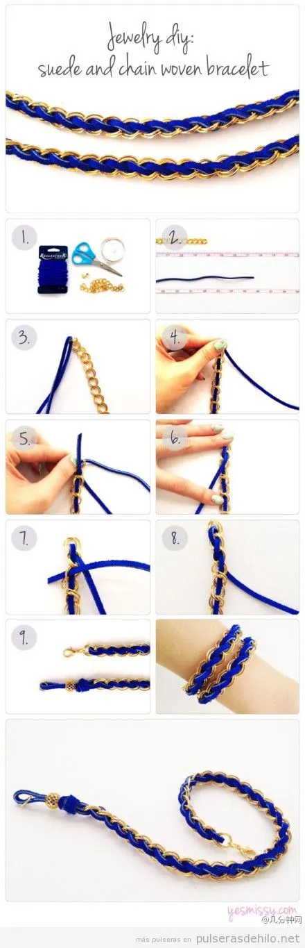 Cola de ratón | Pulseras de Hilo | Todo sobre las pulseras de hilo ... Cola de ratón | Pulseras de Hilo | Todo sobre las pulseras de hilo ...