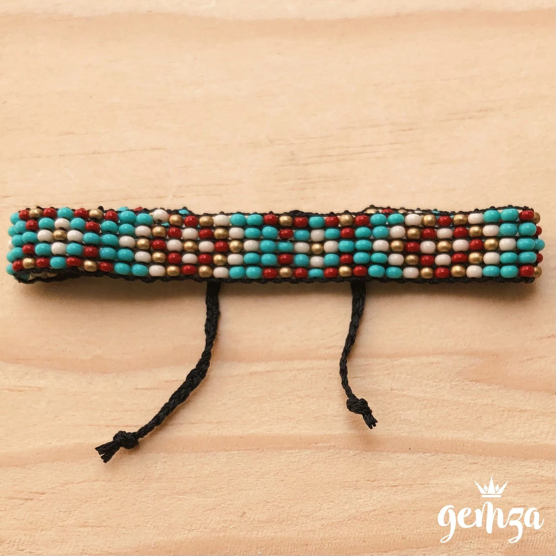 Pulsera De Chaquira Azul y Vino – Gemza Joyas Pulsera De Chaquira Azul y Vino – Gemza Joyas