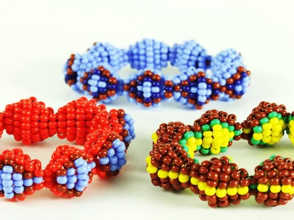 Pulseras hechas con chaquiras paso a paso - Imagui Pulseras hechas con chaquiras paso a paso - Imagui