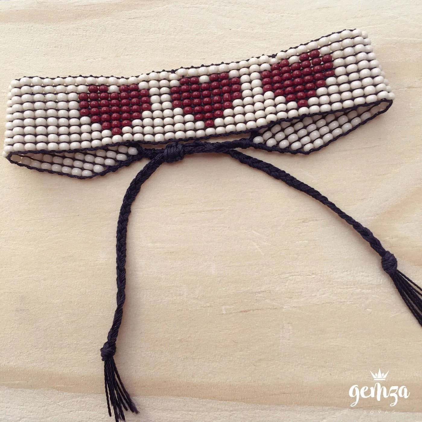 Pulsera De Chaquira Tejida Corazones – Gemza Joyas Pulsera De Chaquira Tejida Corazones – Gemza Joyas