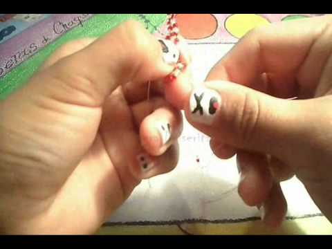 Como hacer una pulsera de chaquira - YouTube Como hacer una pulsera de chaquira - YouTube