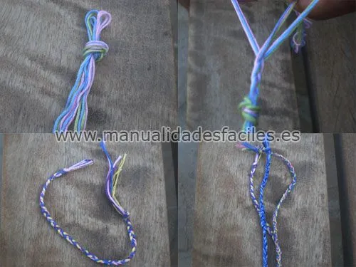 Pulsera facil de la amistad | Manualidades faciles Pulsera facil de la amistad | Manualidades faciles