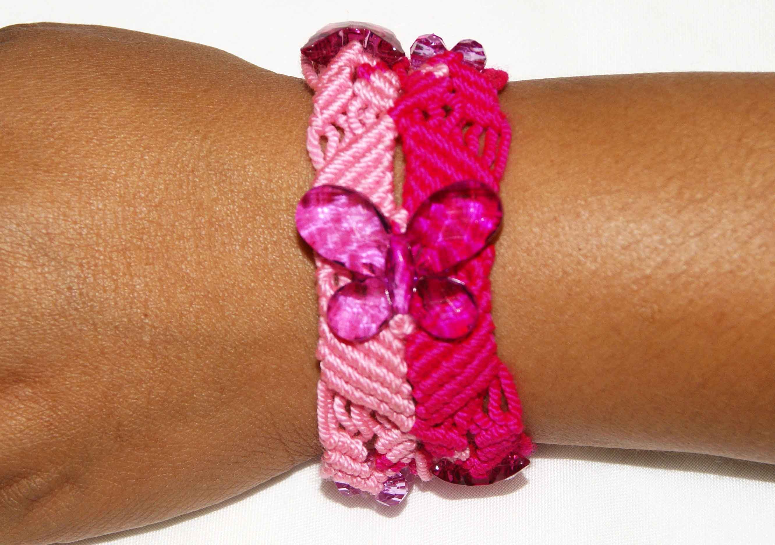 pulsera en macrame | macrame39