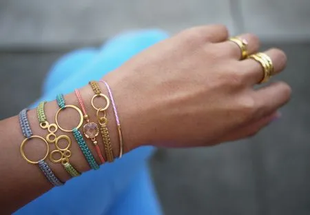 Cómo hacer una Pulsera de nudos | La Creativa Blog Cómo hacer una Pulsera de nudos | La Creativa Blog