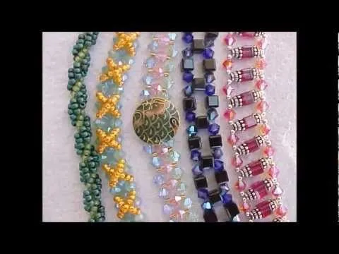 Pulseras y collares con abalorios originales - YouTube Pulseras y collares con abalorios originales - YouTube