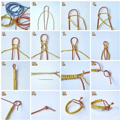 Como hacer pulseras de cuero y tela para regalar | Todo Manualidades Como hacer pulseras de cuero y tela para regalar | Todo Manualidades
