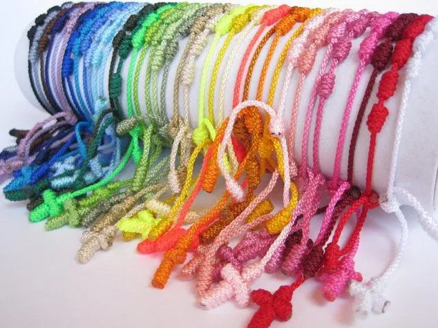enrHedando: Como hacer Pulseras Decenario paso a paso. Las ...