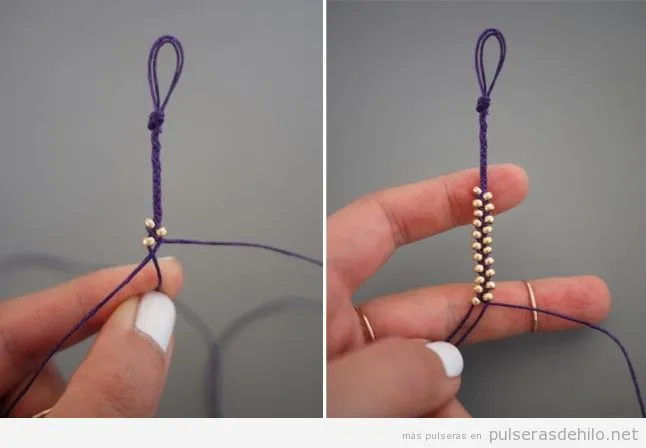 pulseras elegantes y faciles on Pinterest