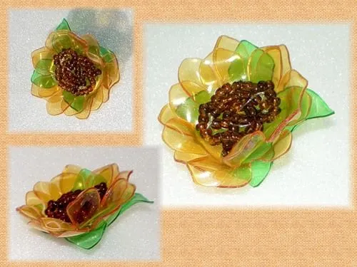 Pulseras de flores hechas con PET | Manualidades faciles Pulseras de flores hechas con PET | Manualidades faciles