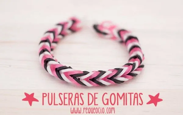 Pulseras de gomitas Rainbow Loom. Vídeo paso a paso Pulseras de gomitas Rainbow Loom. Vídeo paso a paso