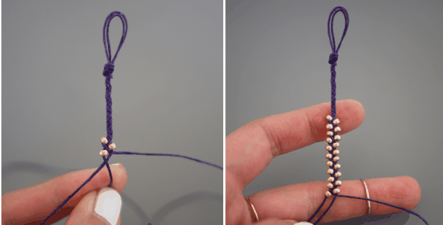 Pulseras con hilo y abalorios | Como hacer... Pulseras con hilo y abalorios | Como hacer...