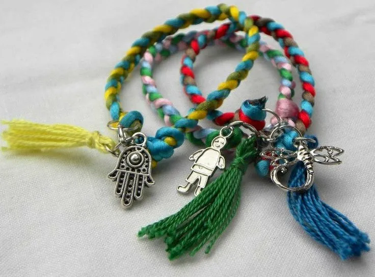 Pulseras hilo seda trenzadas | SIDDHARTA ACCESORIOS | Pinterest