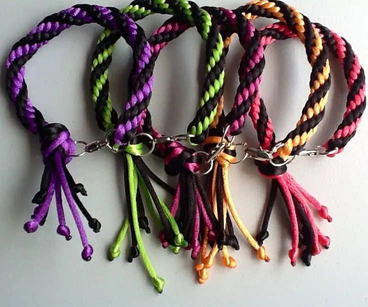 Pulseras hilo seda trenzadas | SIDDHARTA ACCESORIOS | Pinterest