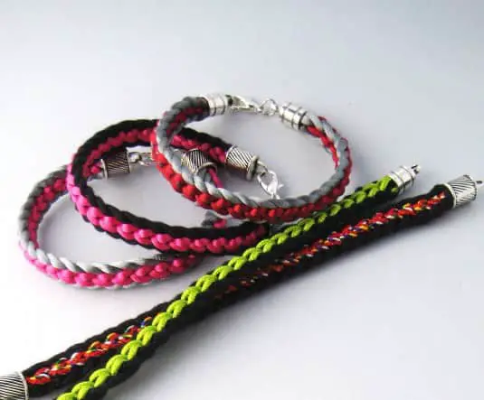 Pulseras kumihimo planas