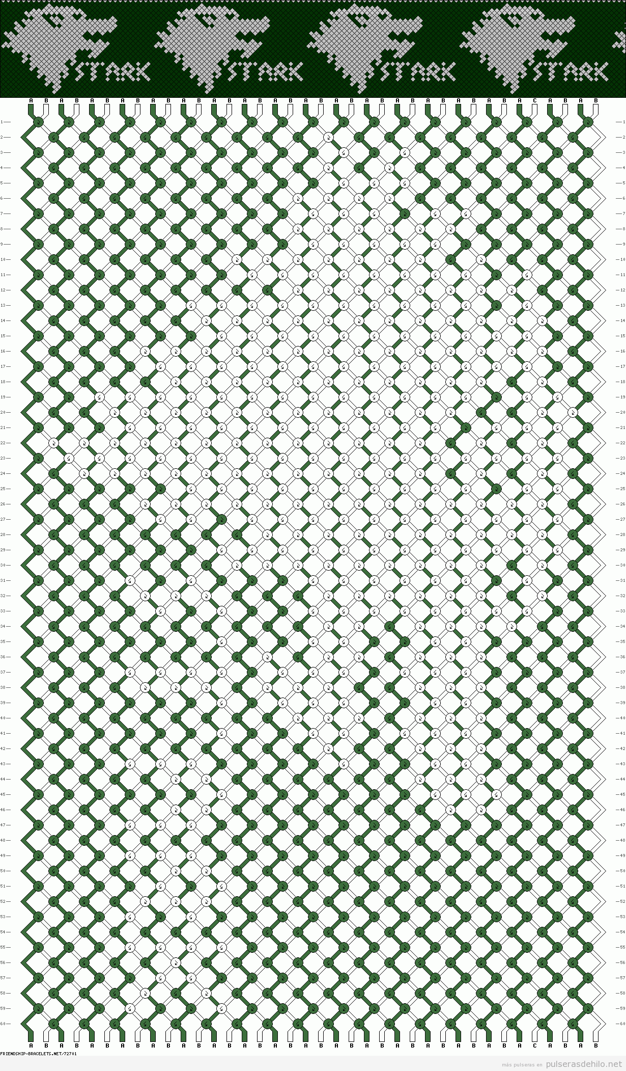 Patrones Pulseras | Pulseras de Hilo | Tutoriales para hacer ... Patrones Pulseras | Pulseras de Hilo | Tutoriales para hacer ...