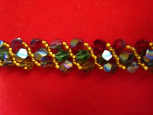 Pulseras de mostacillas tejidas paso a paso - Imagui Pulseras de mostacillas tejidas paso a paso - Imagui