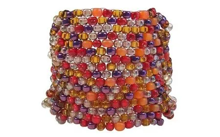 Pulseras de mostacillas paso a paso - Imagui