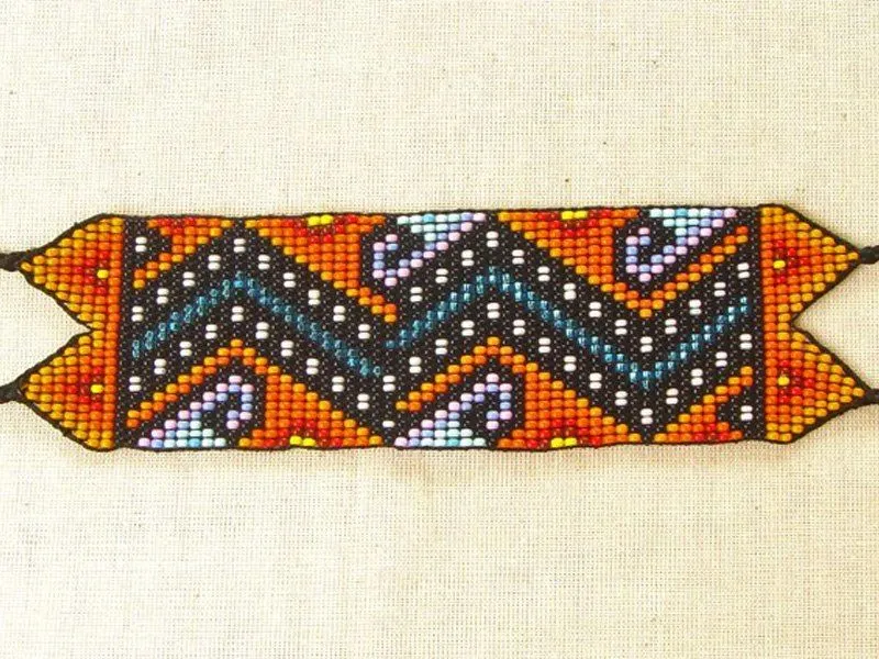 Pulseras con mostacillas en telar - Imagui | MOSTACILLAS ... Pulseras con mostacillas en telar - Imagui | MOSTACILLAS ...