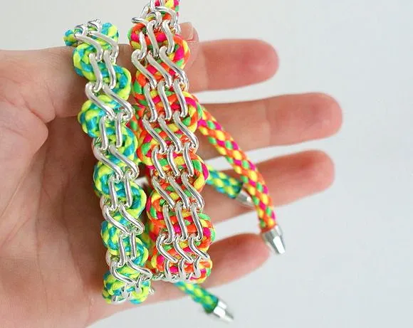 Cómo hacer pulseras originales y coloridas para el verano | Mi ... Cómo hacer pulseras originales y coloridas para el verano | Mi ...