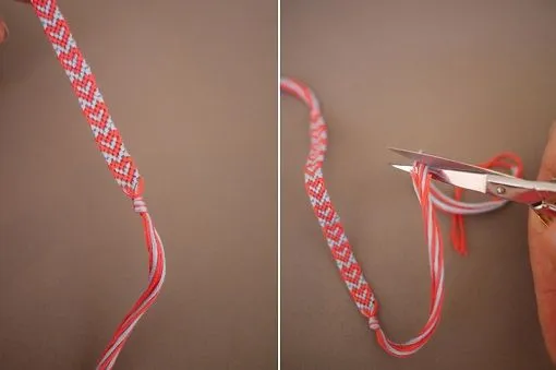 Pulserasdiy | Hacer pulseras de la amistad: con corazones Pulserasdiy | Hacer pulseras de la amistad: con corazones