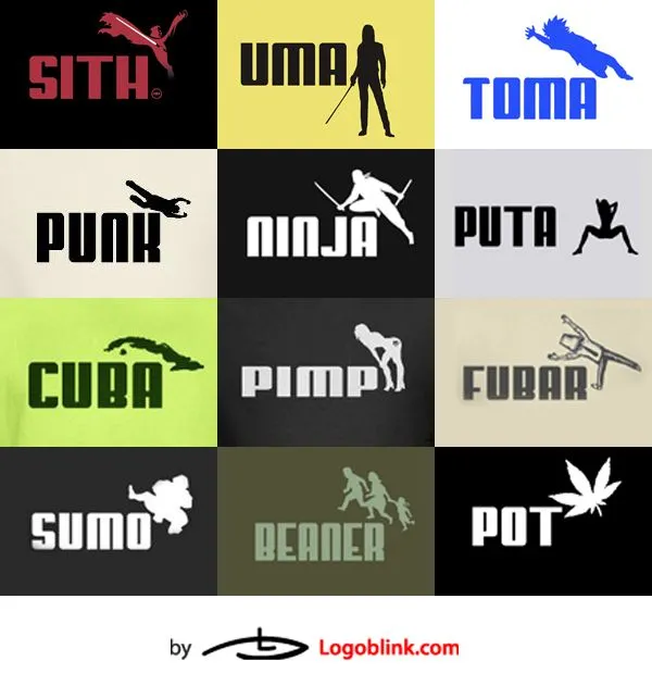puma logo t-shirt fun