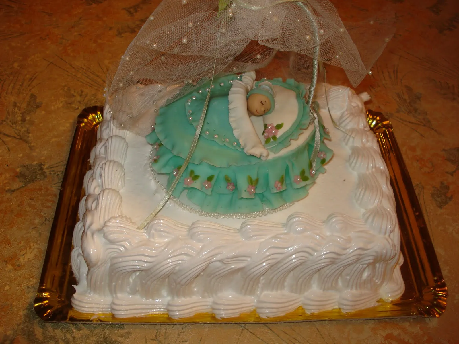 PUMPLEKIDS: TORTA PARA EL BAUTISMO DE EVA