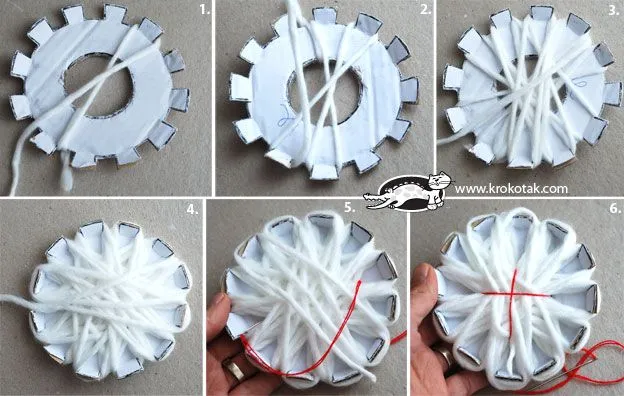 El punt de la Feli: Una manera original de hacer flores sin agujas El punt de la Feli: Una manera original de hacer flores sin agujas