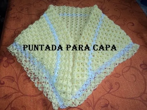 PUNTADA: CONCHITAS EN REALCE EN FORMA TRIANGULAR, PARA CAPA O ...