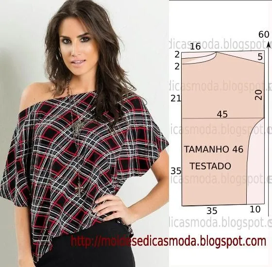 Mis puntadas preferidas: 3 Sencillas blusas super modernas