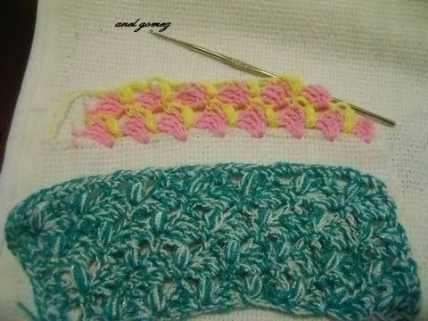 PUNTILLA PARA PRINCIPIANTES ·7 EN CROCHET PARA COBIJA DE BEBE ... PUNTILLA PARA PRINCIPIANTES ·7 EN CROCHET PARA COBIJA DE BEBE ...