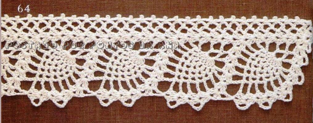 Puntillas a crochet picasa - Imagui