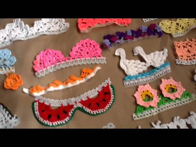 PUNTILLAS A CROCHET - YouTube