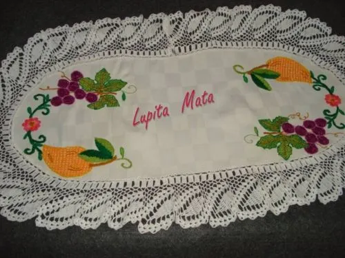 Puntillas para servilletas de frutas - Imagui Puntillas para servilletas de frutas - Imagui