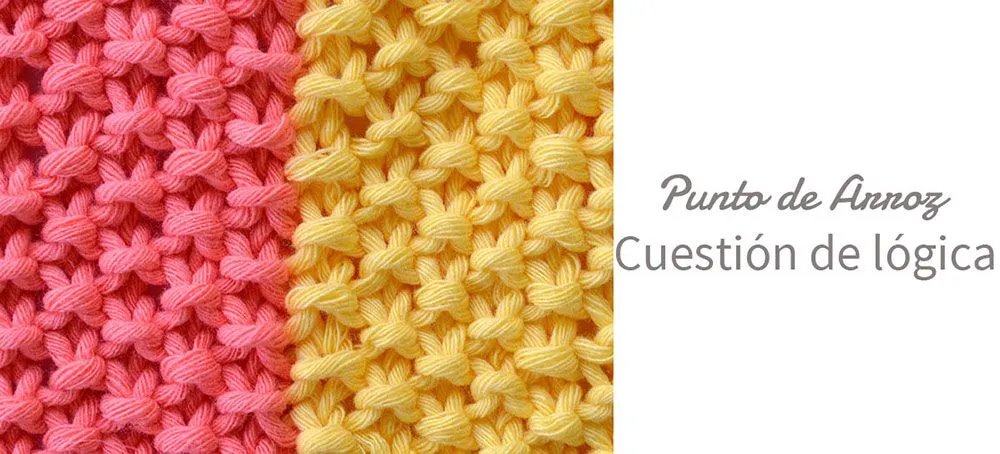 Punto de Arroz, cuestión de lógica. | Pearl Knitter Punto de Arroz, cuestión de lógica. | Pearl Knitter