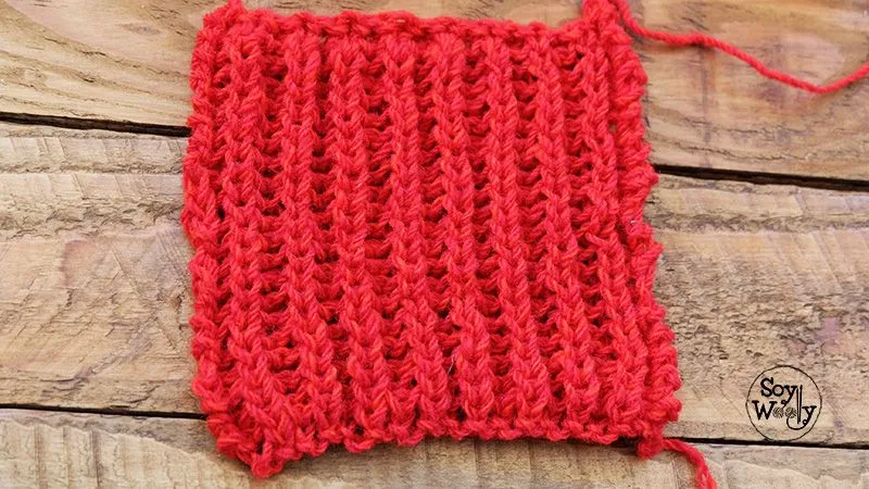 Cómo hacer el Punto Brioche en dos agujas paso a paso | Soy Woolly Cómo hacer el Punto Brioche en dos agujas paso a paso | Soy Woolly